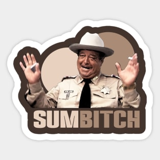 SHERIFF IS RELAXING Sticker